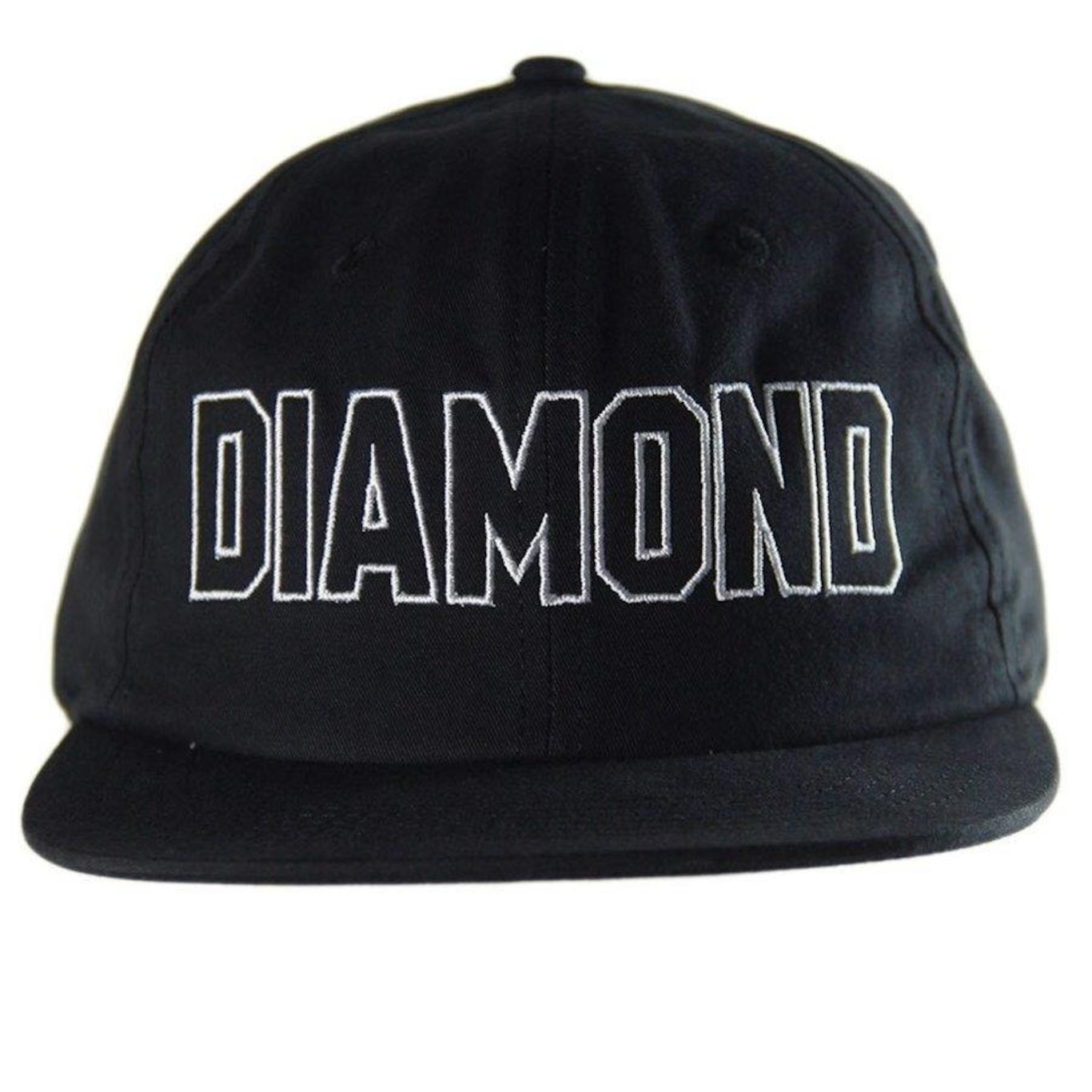 Boné Aba Reta Diamond Outline 6 Panel - Snapback - Adulto - Foto 1