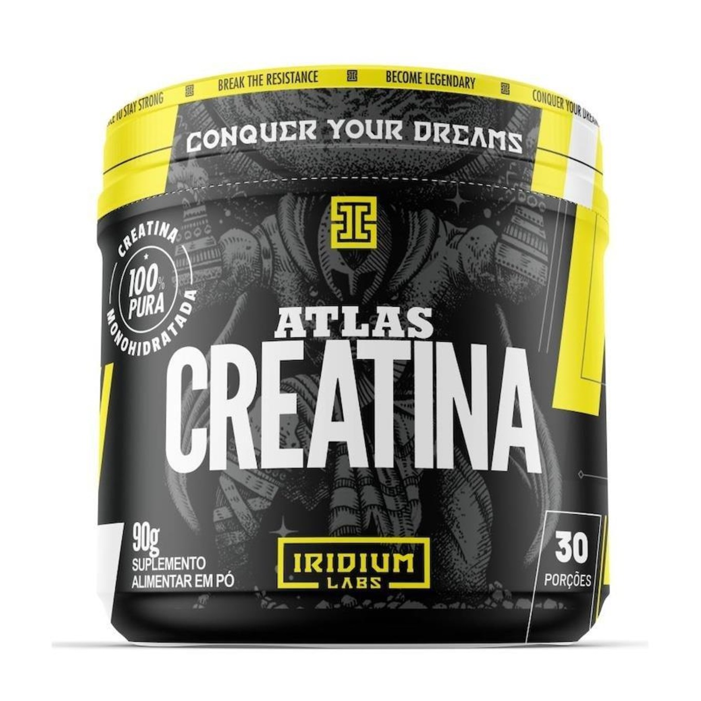 Creatina Atlas Iridium Labs - 90g - Foto 1