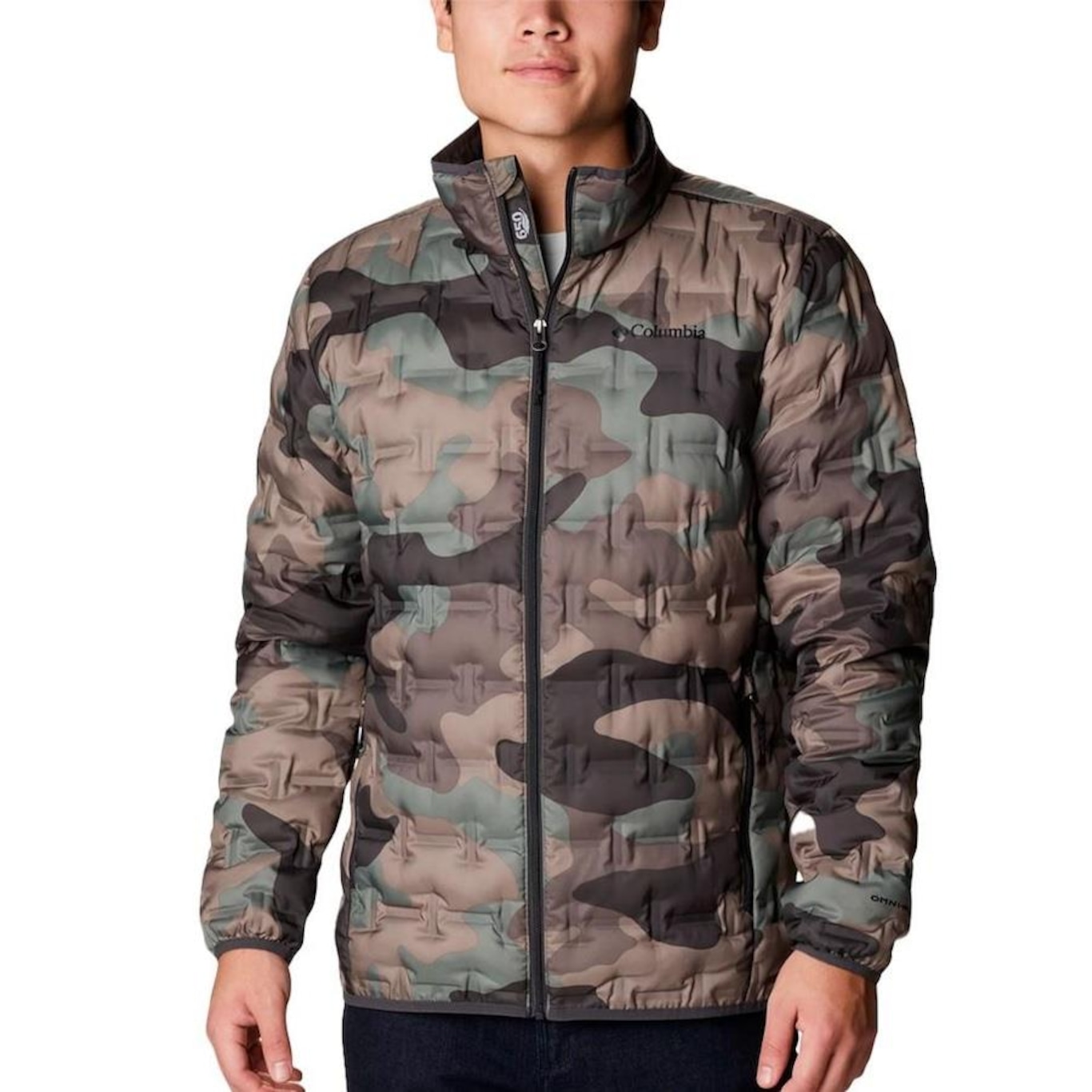 Jaqueta Columbia Delta Ridge Down Camo - Masculina - Foto 1