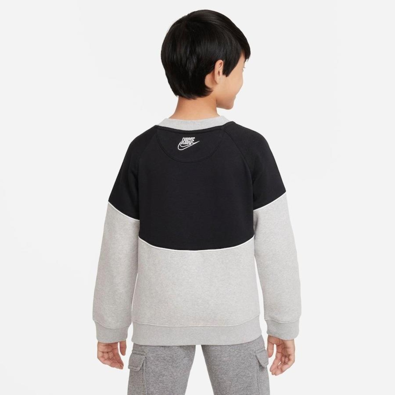 Blusão Fleece Nike Sportswear Amplify - Infantil - Foto 2