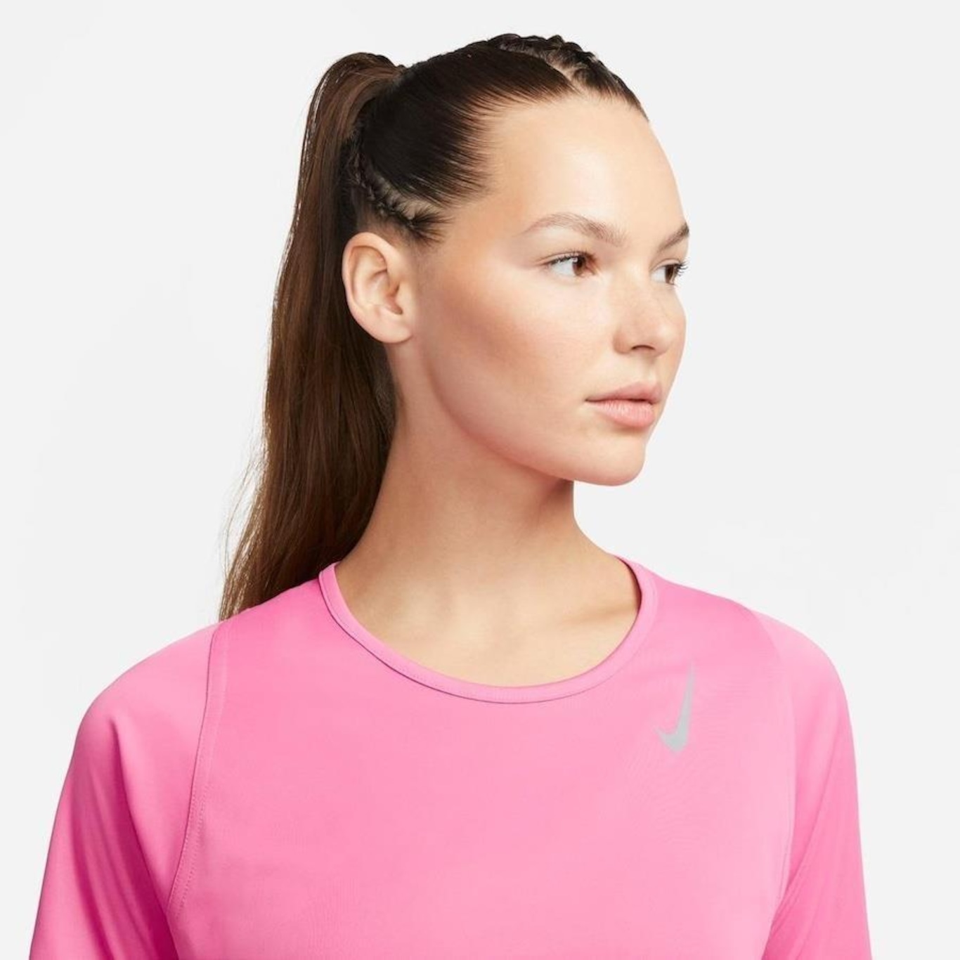 Nike dri fit pink clearance shirt