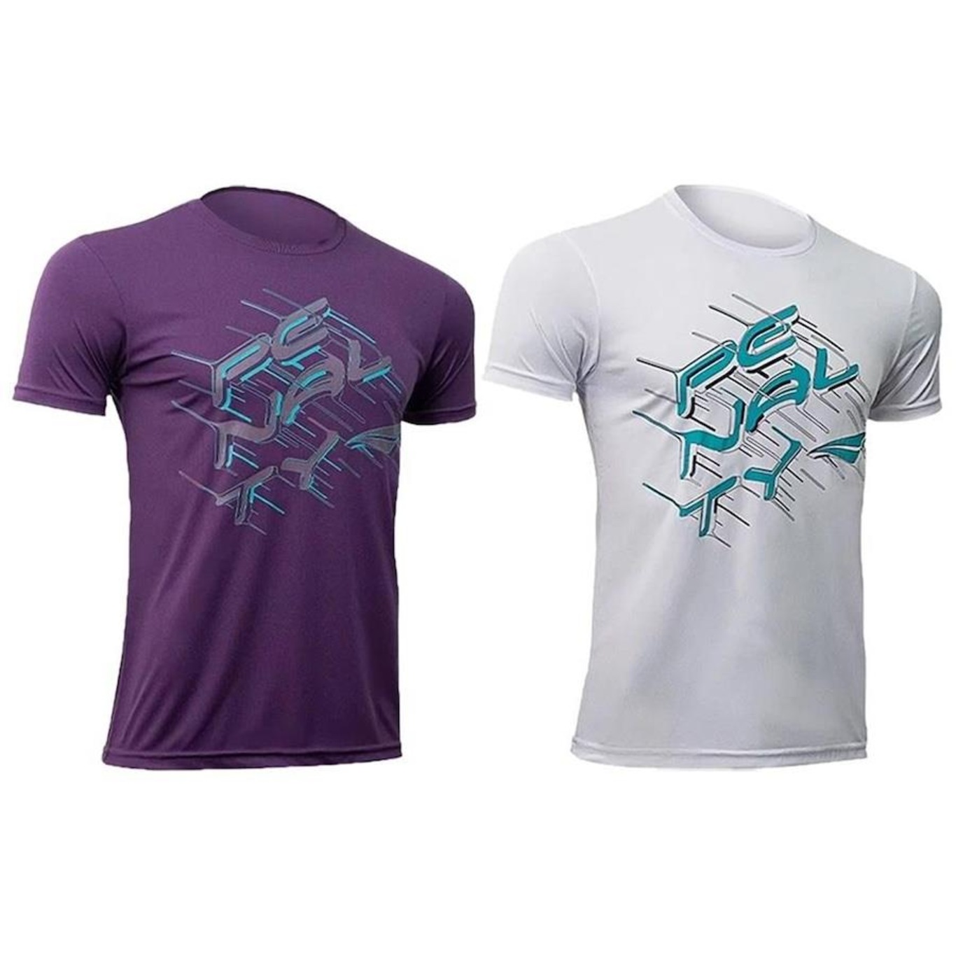 Kit Camisetas Penalty Virtual com 2 Unidades - Masculina - Foto 1