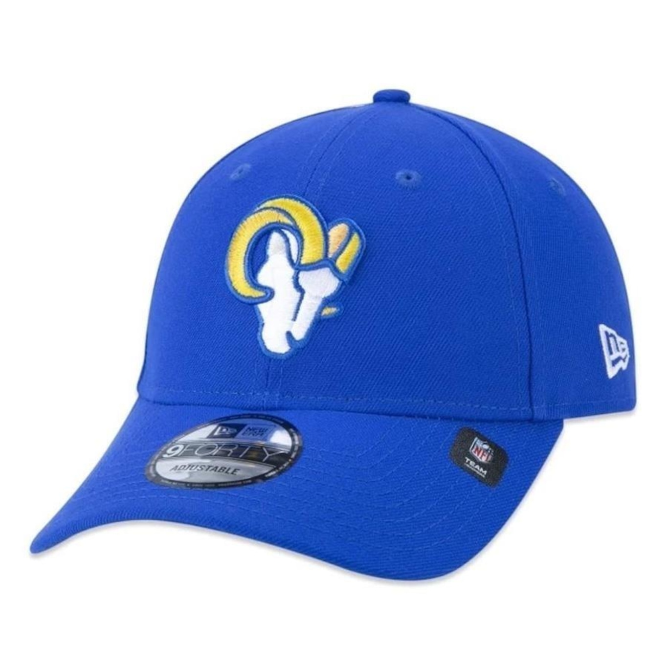 Boné Aba Curva New Era Los Angeles Rams 940 Team - Snapback - Adulto - Foto 3