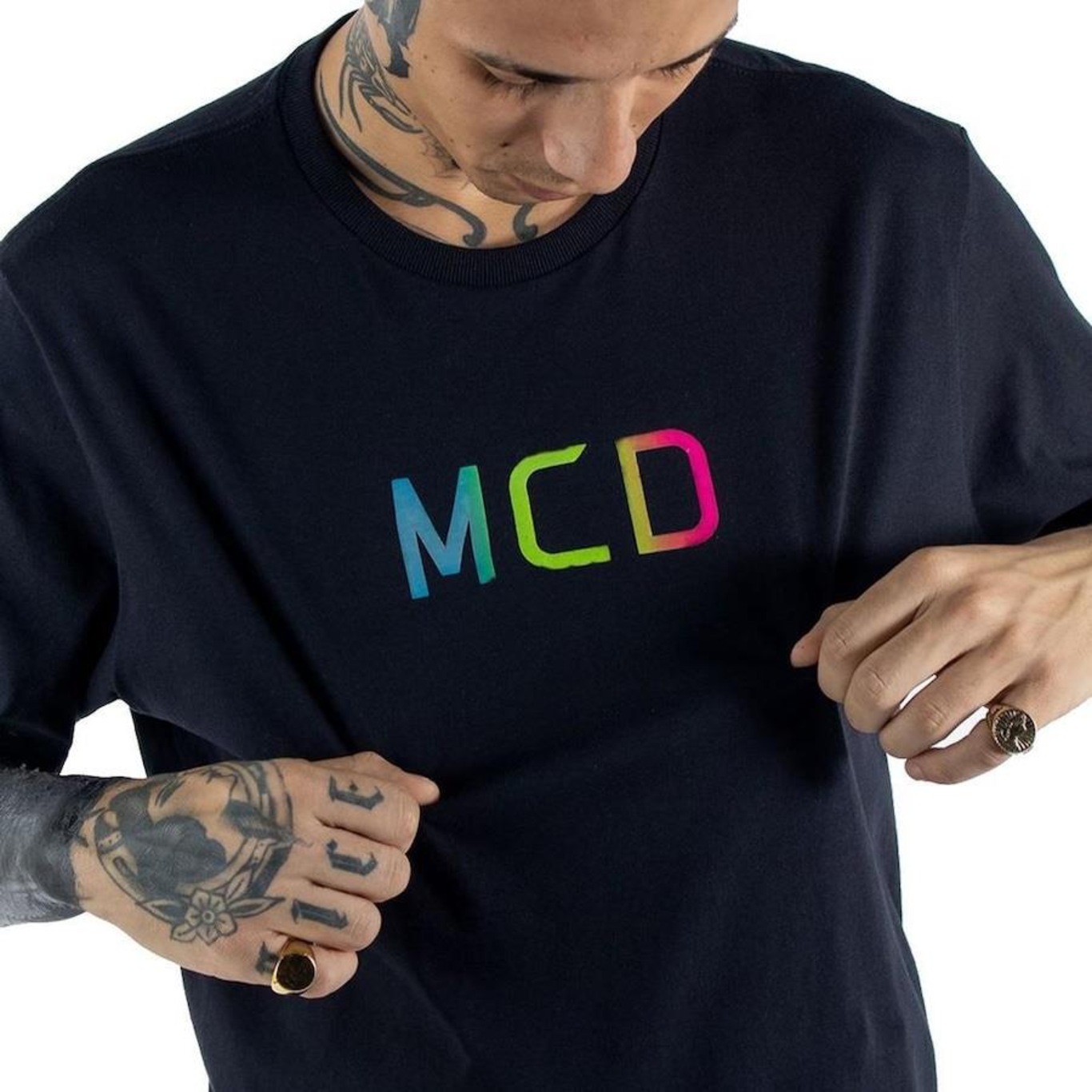 Camiseta Mcd Regular Termo - Masculina - Foto 4