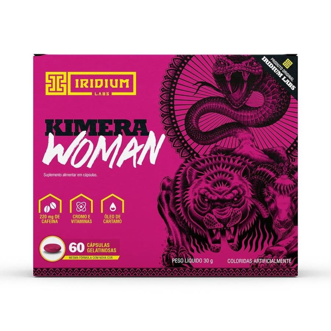 Kimera Woman Iridium Labs Termogênico - 60 cáps - Foto 1