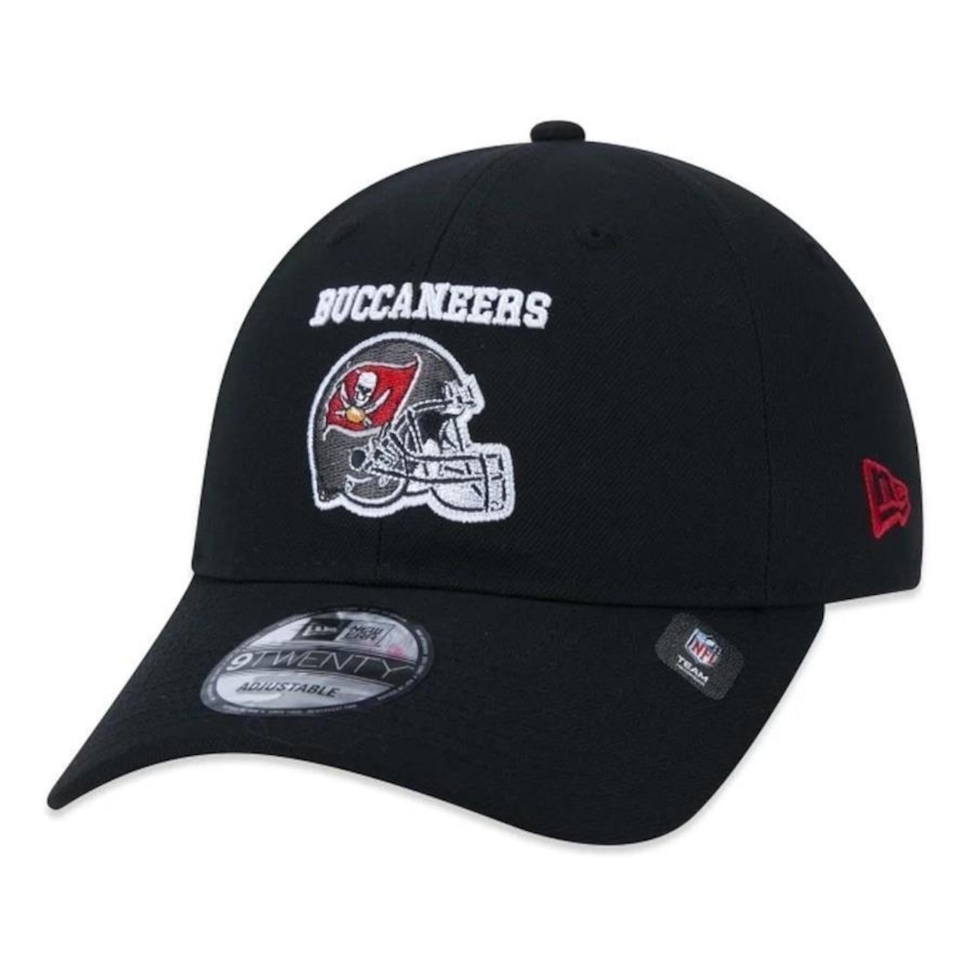 Boné Aba Curva New Era Tampa Bay Buccaneers 920 - Strapback - Adulto - Foto 1