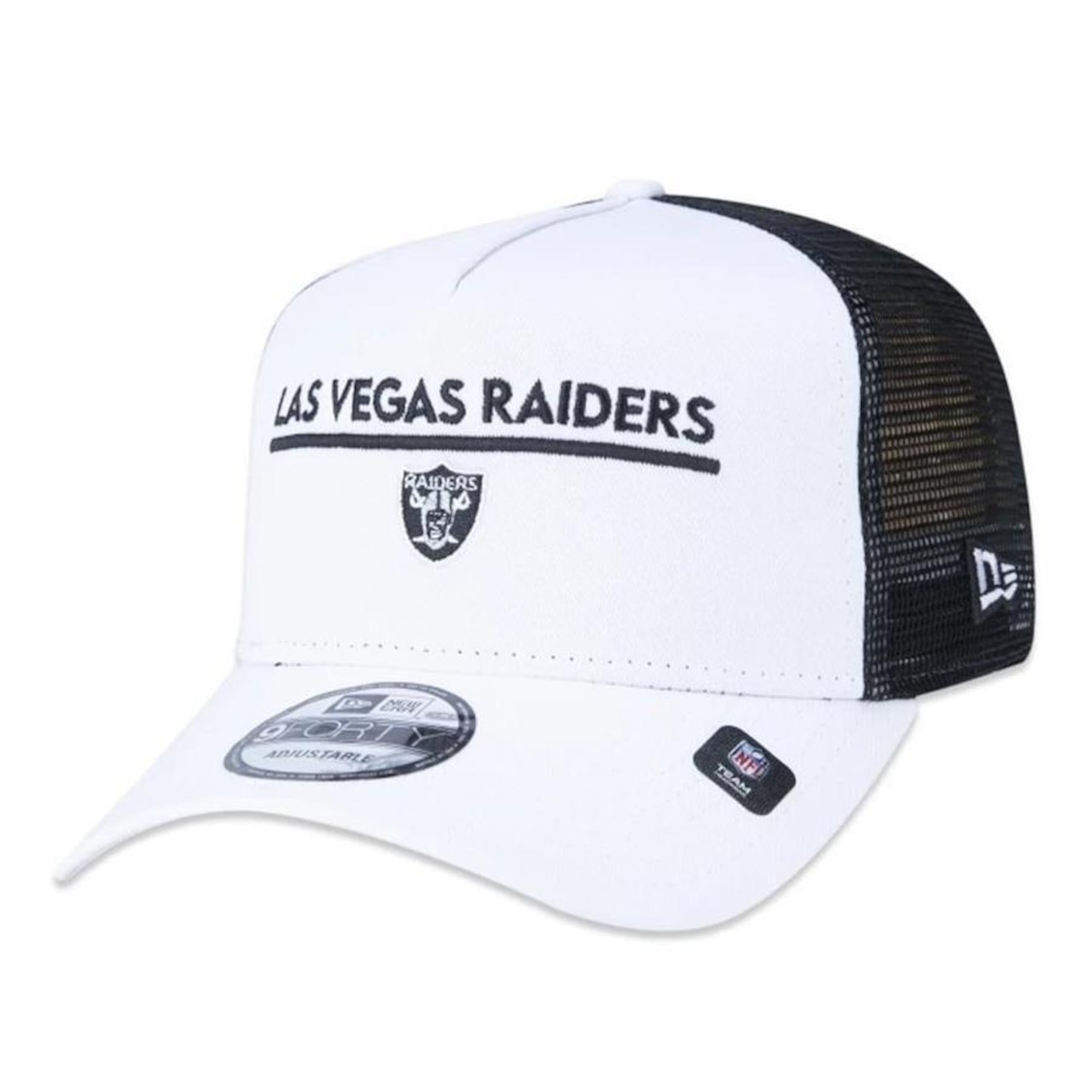 Boné Aba Curva New Era Las Vegas Raiders 940 A-Frame - Snapback - Adulto - Foto 1