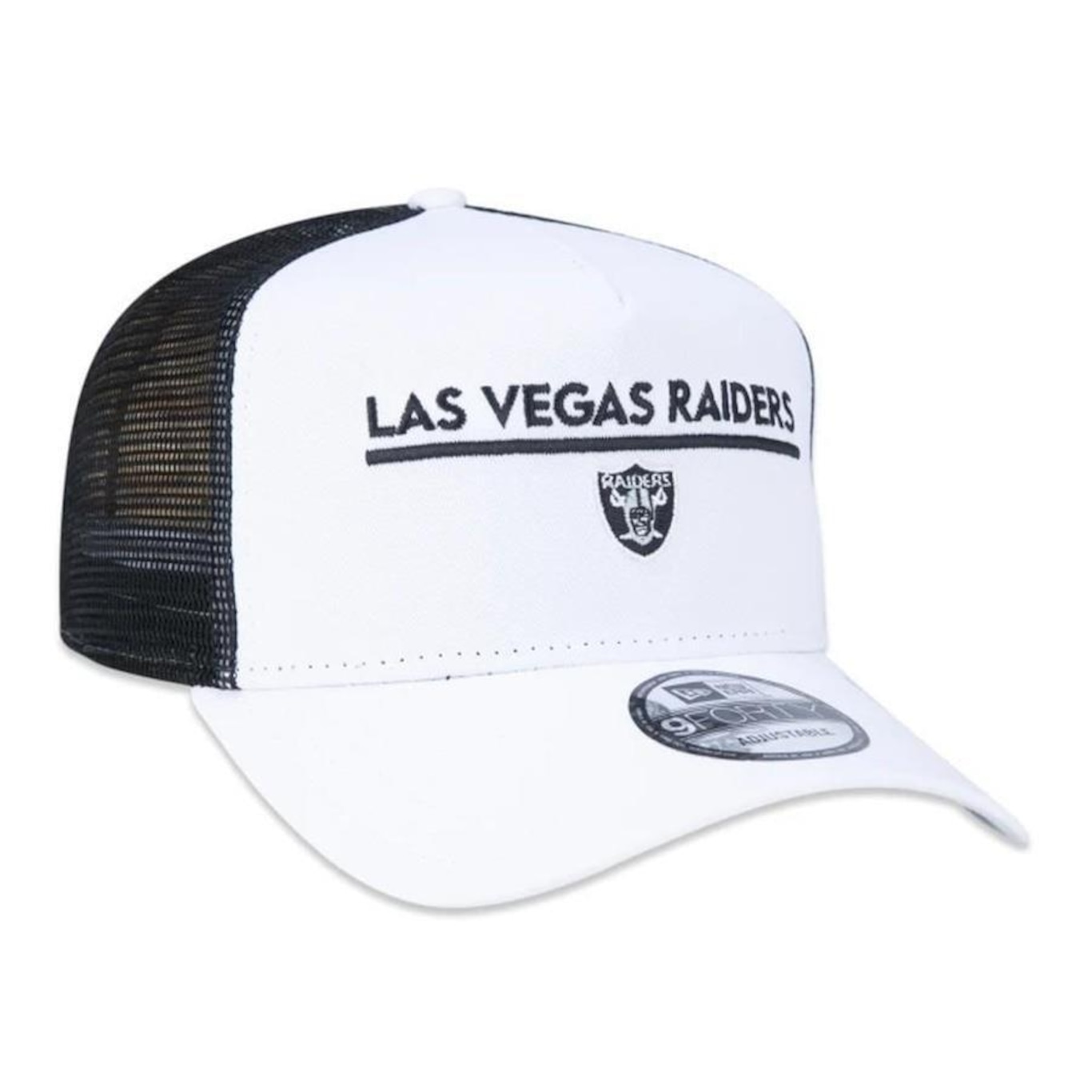 Boné Aba Curva New Era Las Vegas Raiders 940 A-Frame - Snapback - Adulto - Foto 3