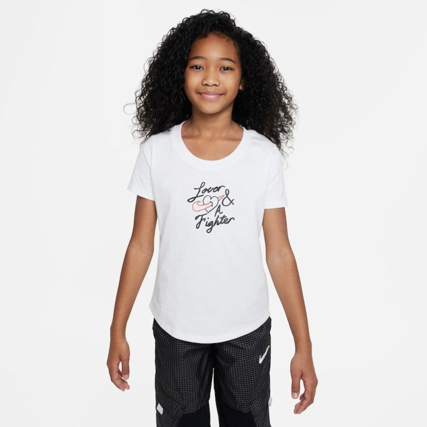 Camiseta Nike Scoop Valentine - Infantil - Foto 1