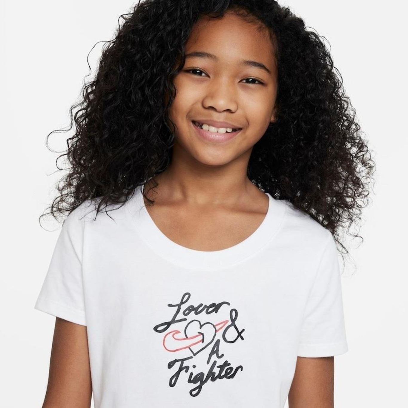 Camiseta Nike Scoop Valentine - Infantil - Foto 3