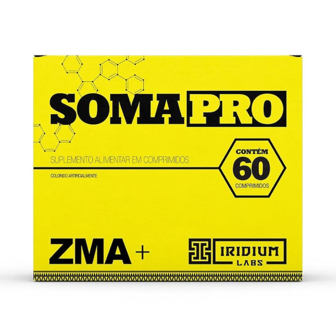 Soma Pro ZMA Iridium Labs Pré Hormonal - 60 comps - Foto 1