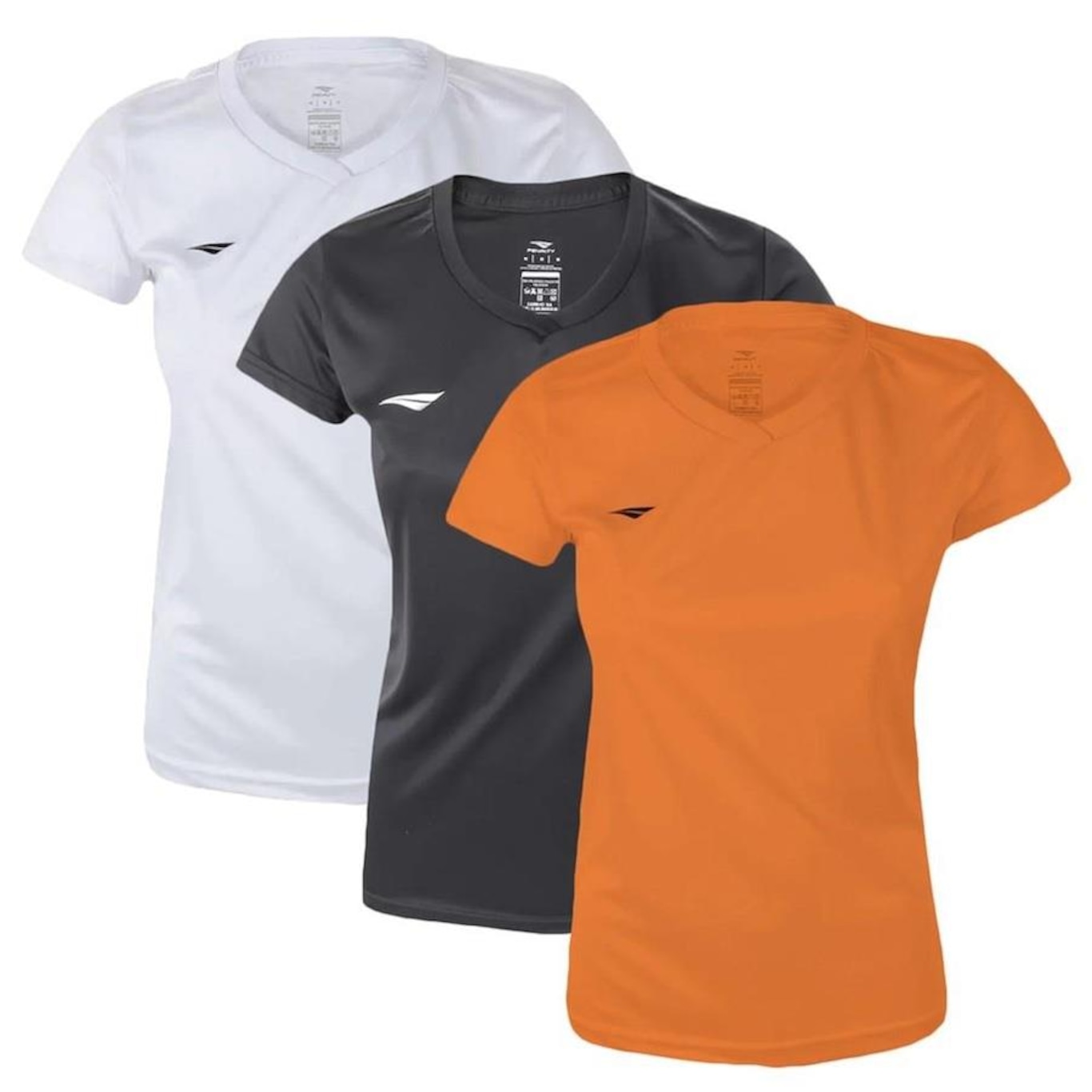 Kit Camisetas Penalty X - 3 unidades - Feminino - Foto 1