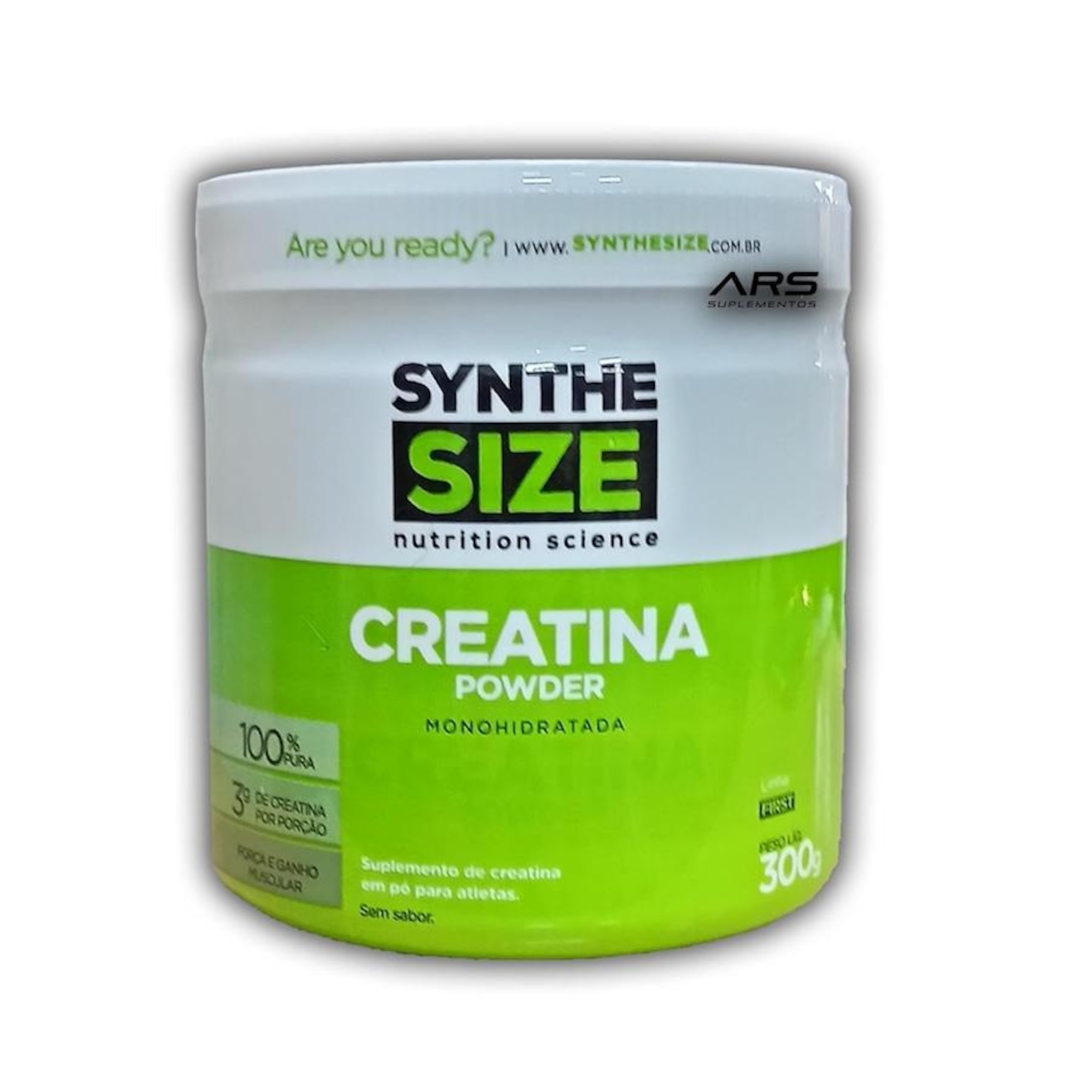 Creatina Powder Synthesize Monohidratada - 300G - Foto 1