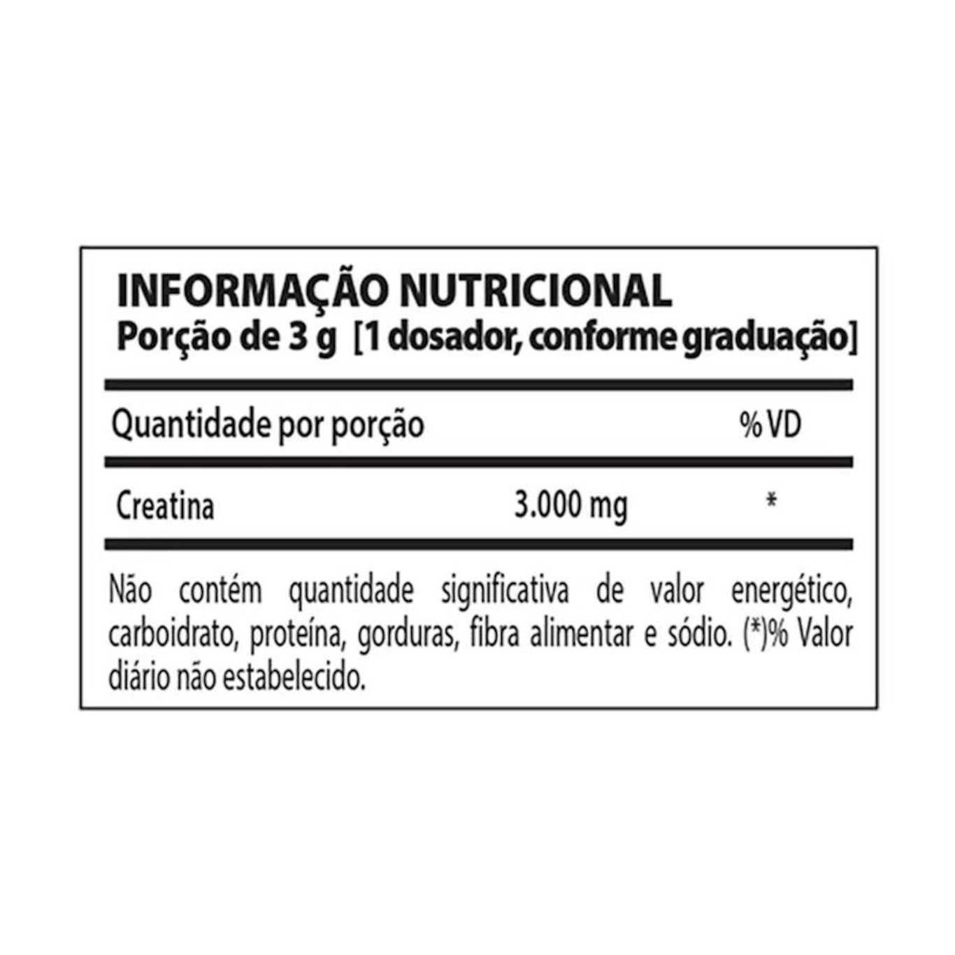 Creatina Powder Synthesize Monohidratada - 300G - Foto 2