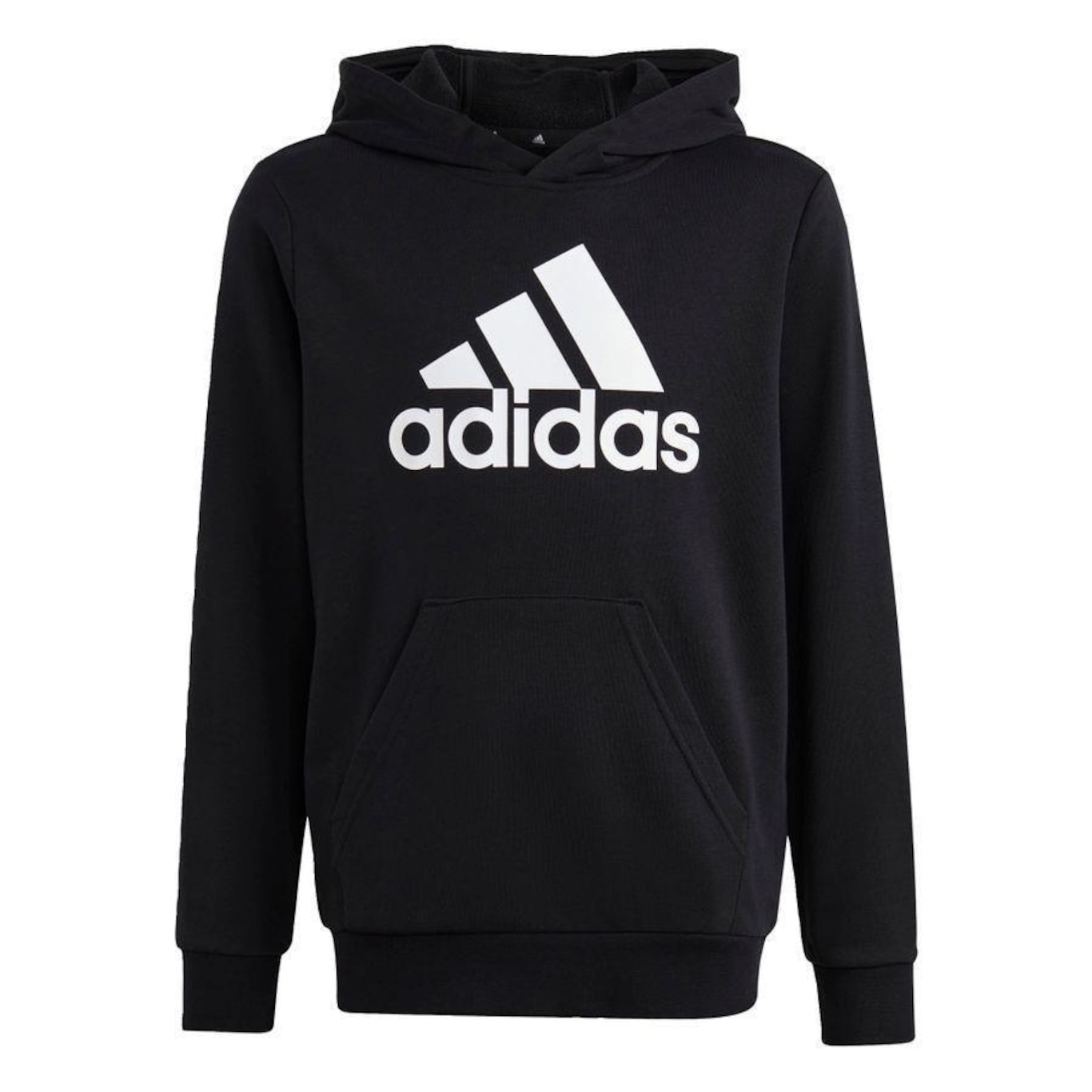 Blusão de Moletom com Capuz adidas Algodão Big Logo Essentials - Infantil - Foto 1