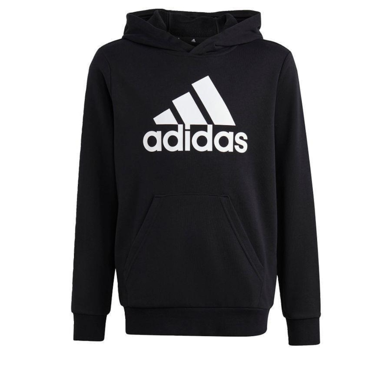 Blusão de Moletom com Capuz adidas Algodão Big Logo Essentials - Infantil - Foto 2