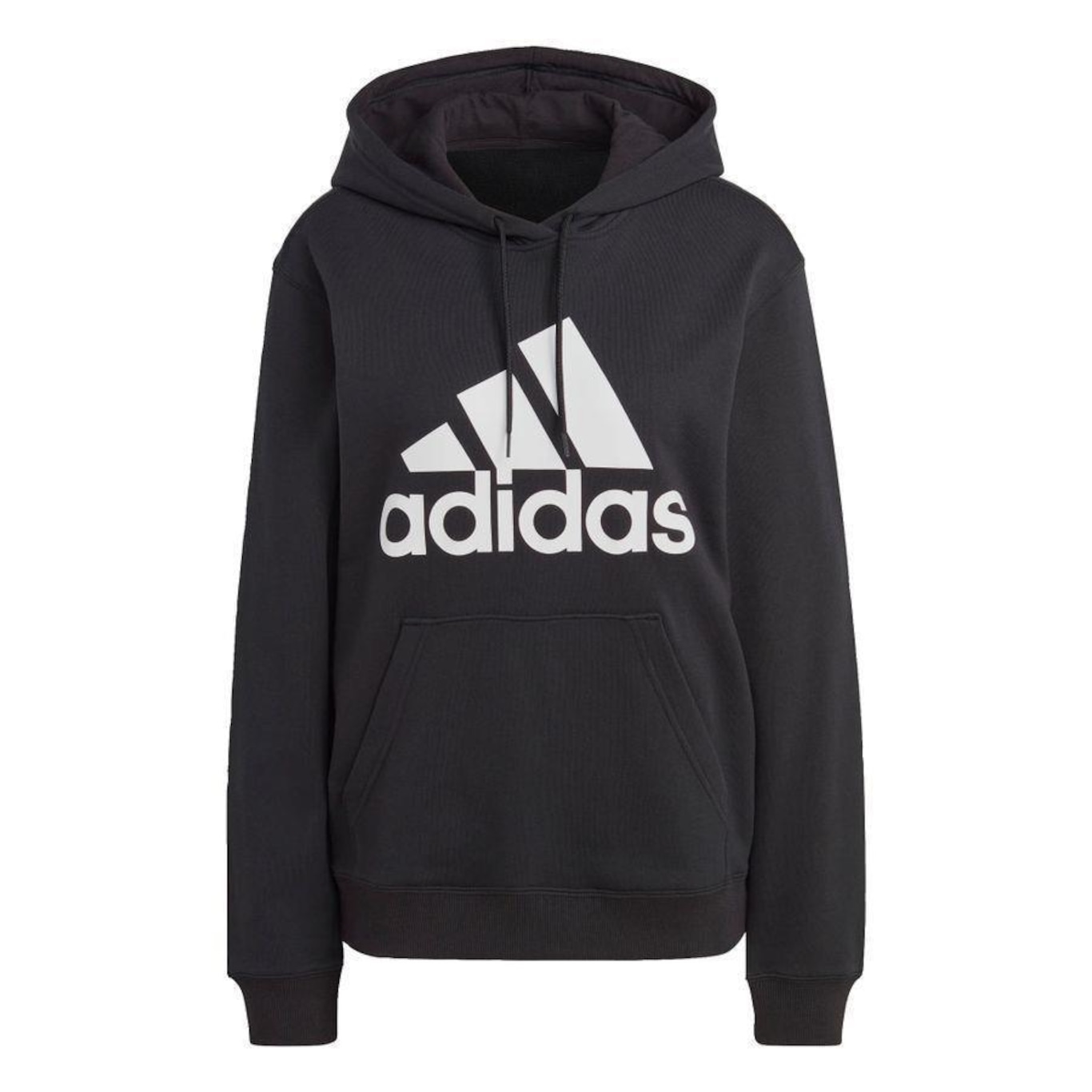 Blusão de Moletom com Capuz adidas Essentials Big Logo Regular - Feminino - Foto 1