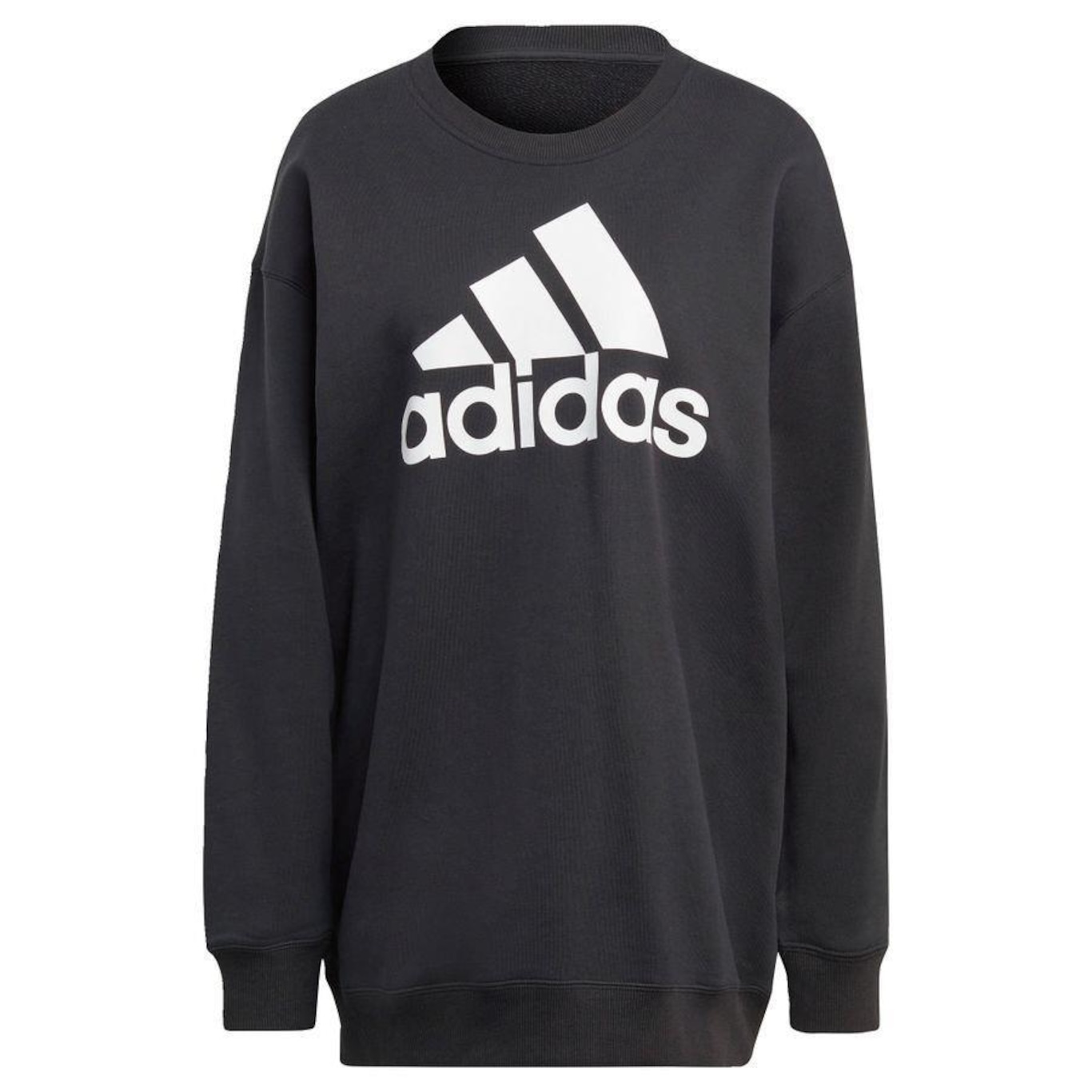 Blusão de Moletom sem Capuz adidas Essentials Big Logo - Feminino - Foto 2