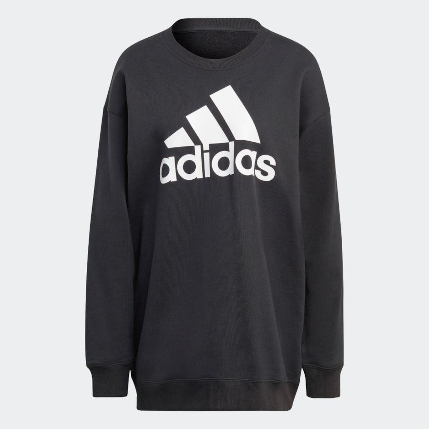 Blusão de Moletom sem Capuz adidas Essentials Big Logo - Feminino - Foto 3