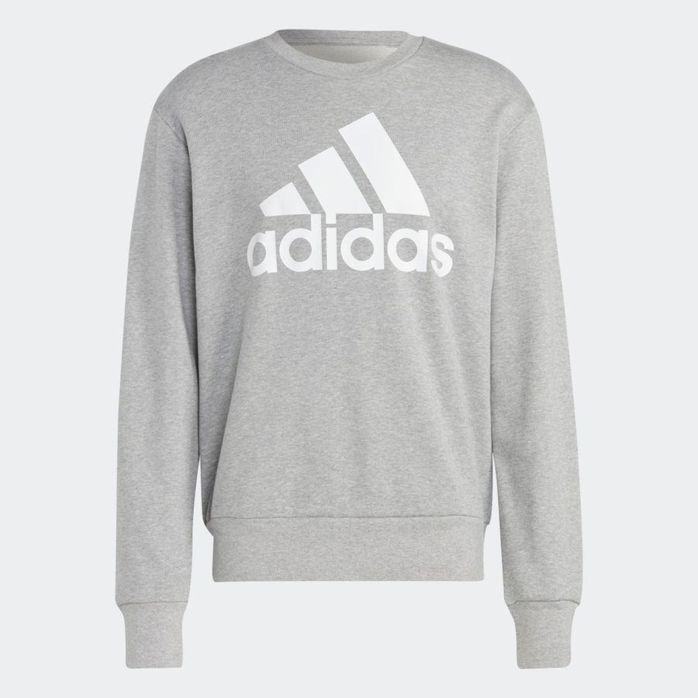 Blusão de Moletom sem Capuz adidas Big Logo - Masculino - Foto 3