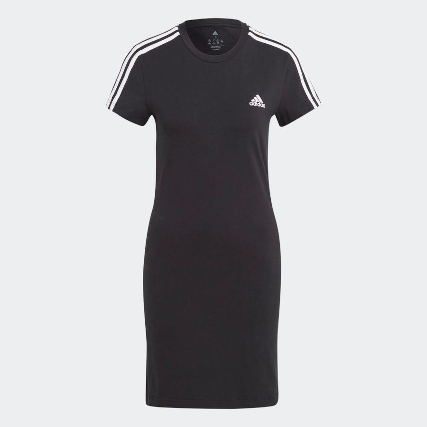 Vestido adidas Essentials 3-Stripes - Feminino - Foto 3