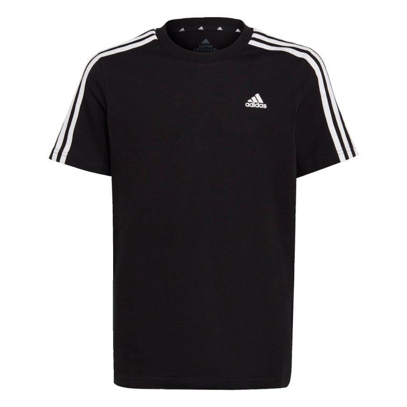 Camiseta adidas 3 Stripes Essential - Infantil - Foto 1