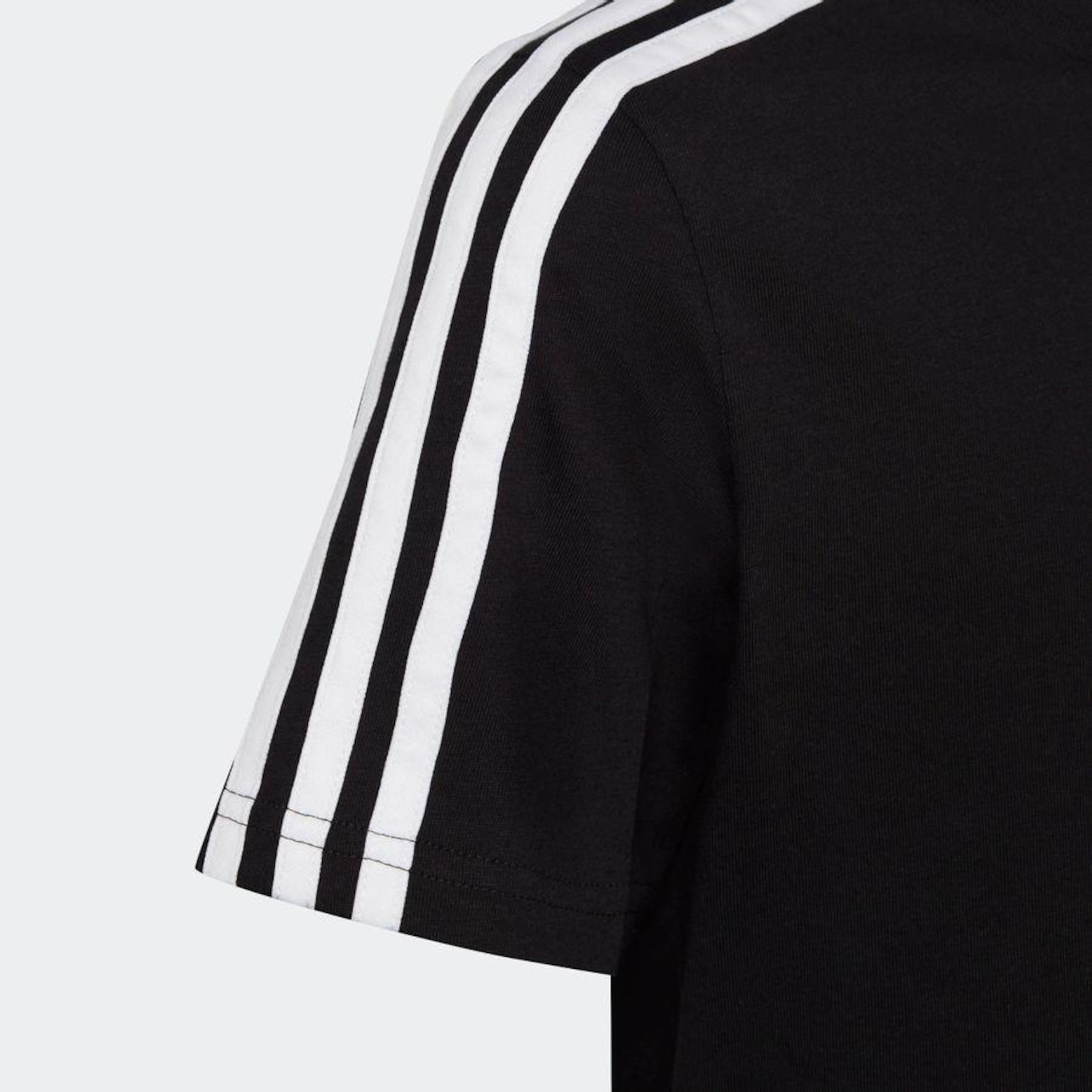 Camiseta adidas 3 Stripes Essential - Infantil - Foto 4