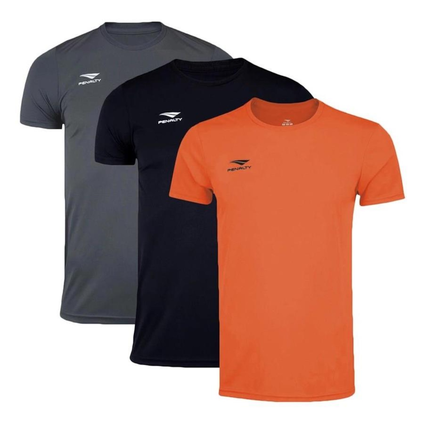 Kit Camisetas Penalty X Plus Size - 3 unidades - Masculino - Foto 1