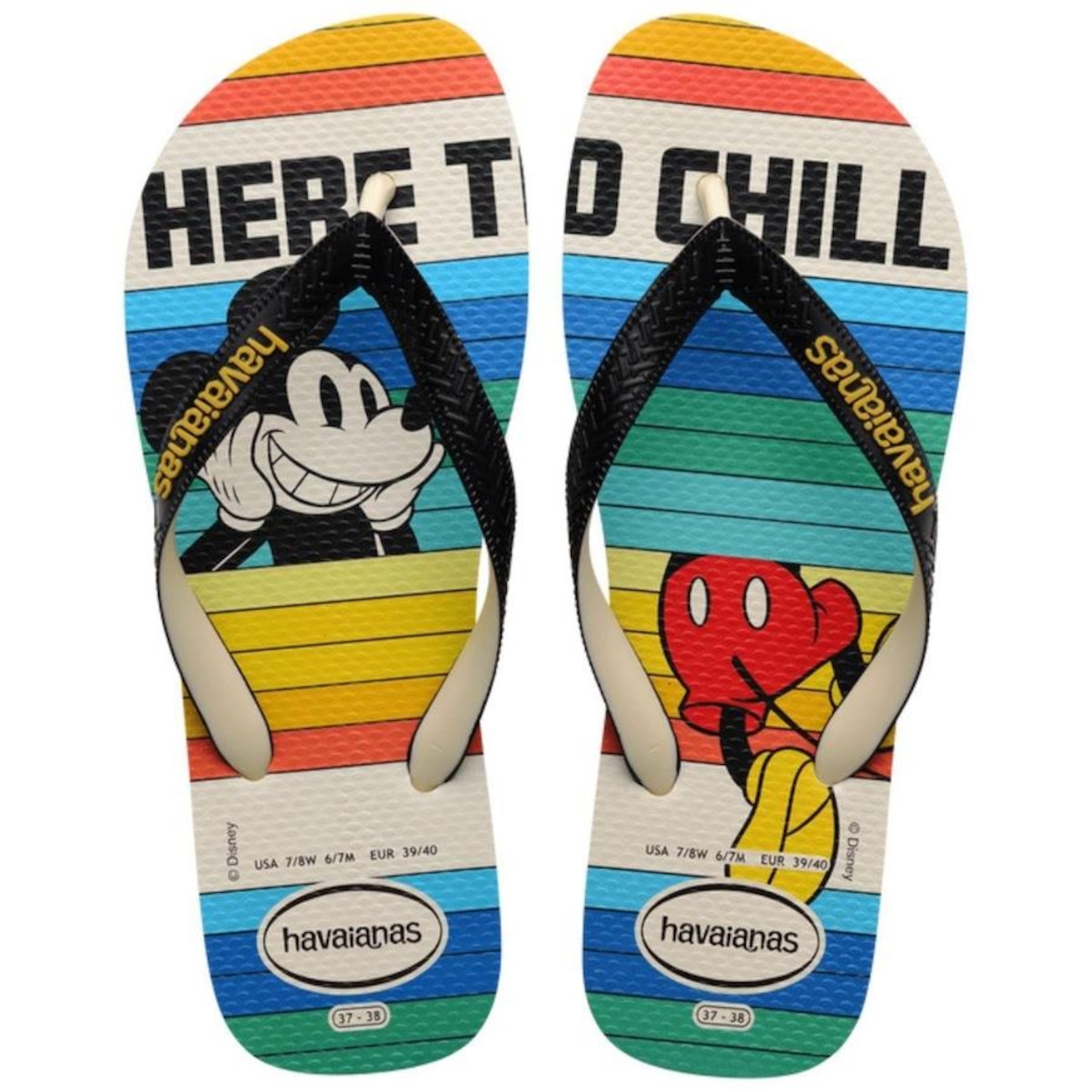 Chinelo havaianas hot sale feminino mickey