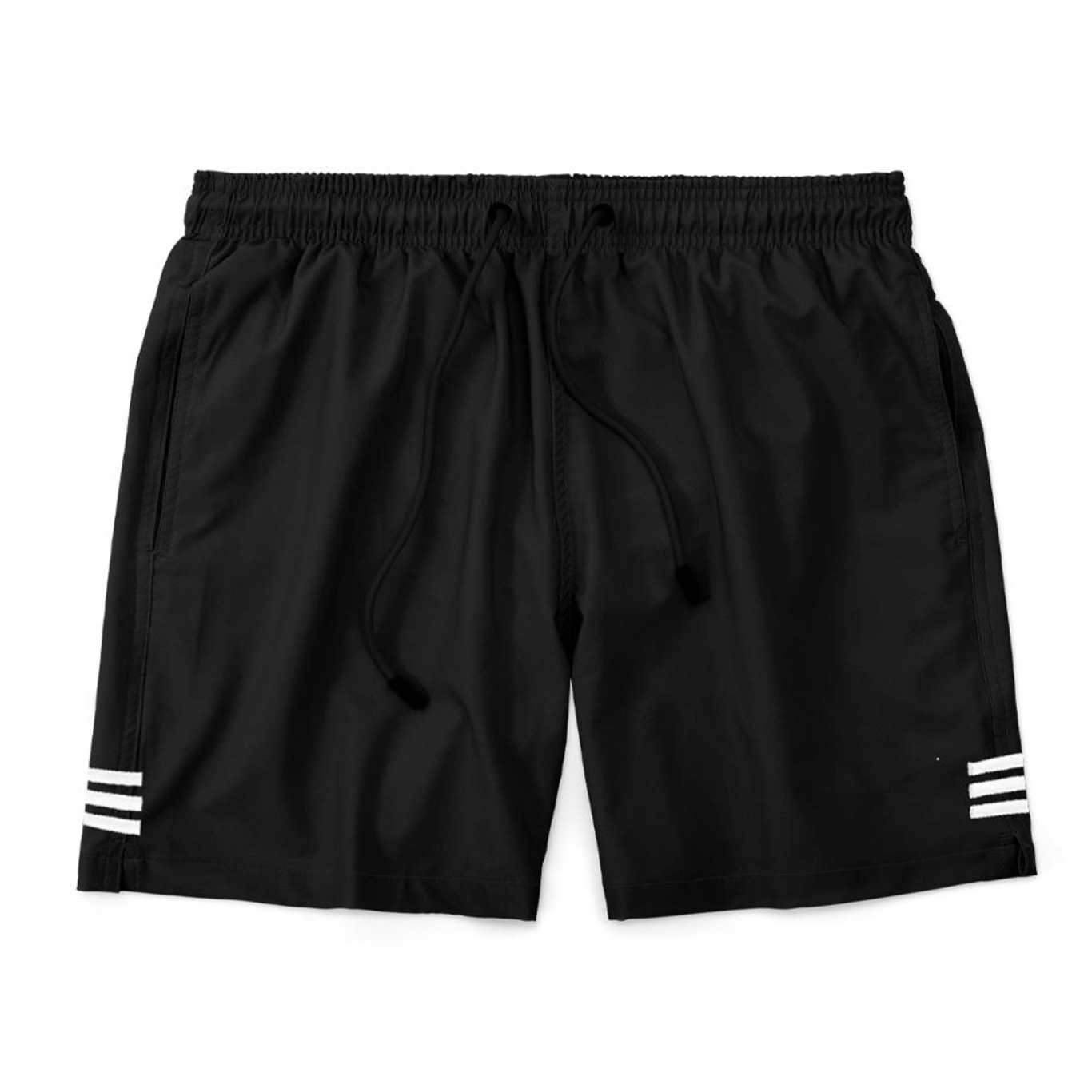 Kit Bermudas Tactel Black Bear com Bolsos e Listras - 2 Unidades - Masculina - Foto 2