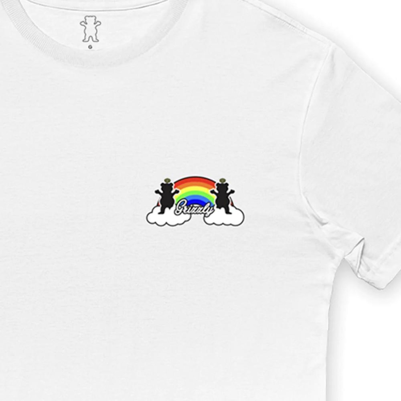 Camiseta Grizzly Over The Rainbow - Masculina - Foto 2