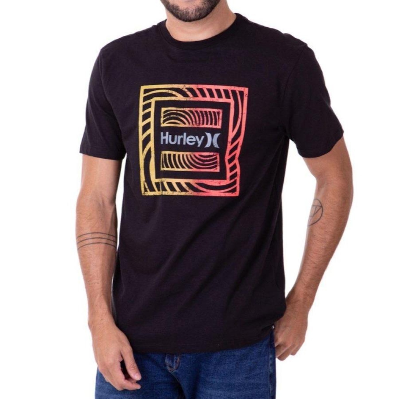 Camiseta Hurley Twister - Masculina - Foto 1