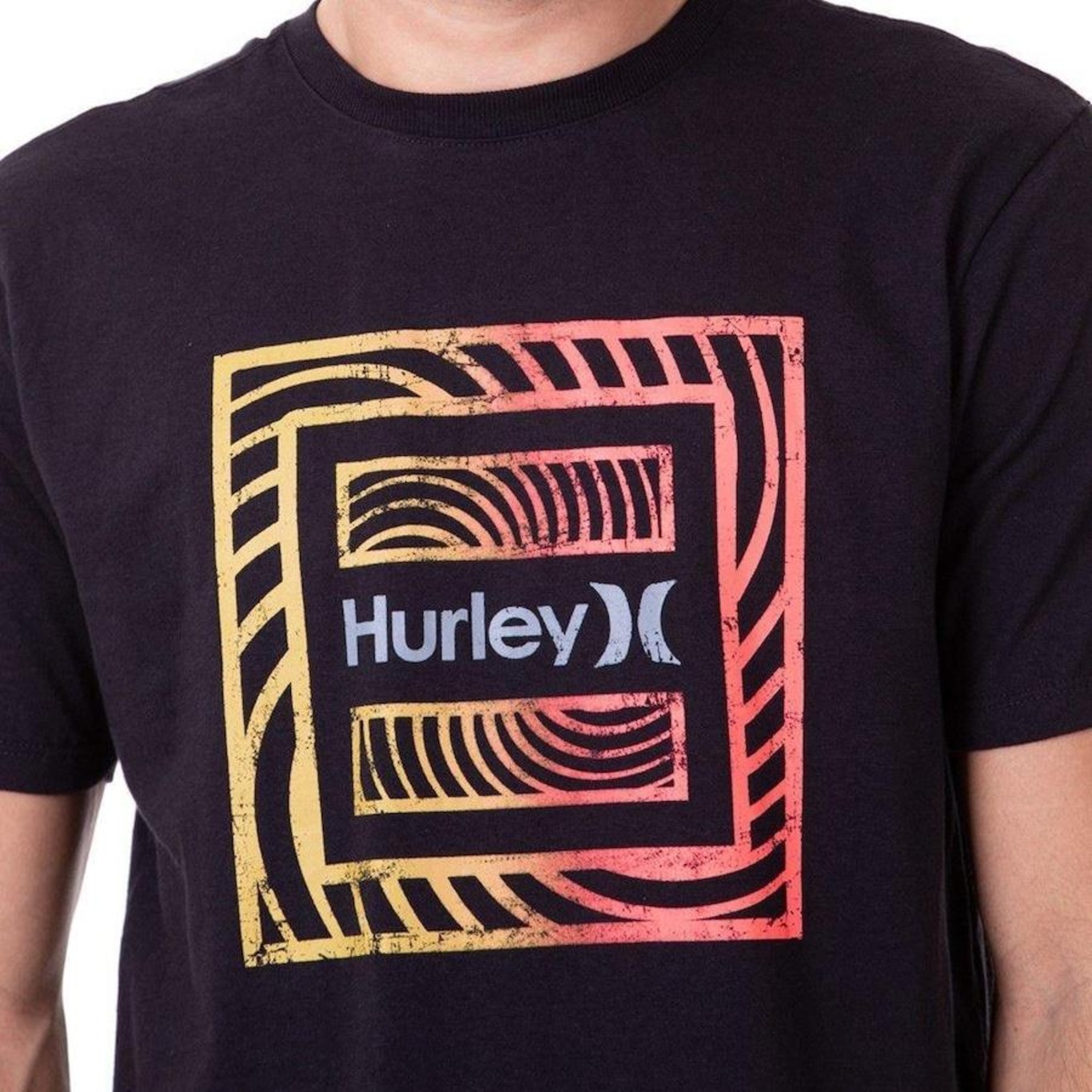 Camiseta Hurley Twister - Masculina - Foto 3