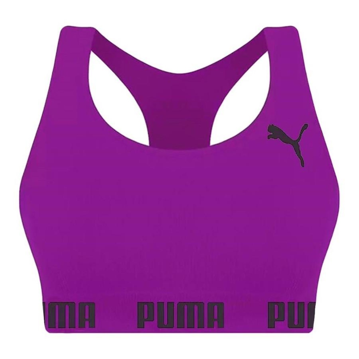 Kit Top Puma Nadador Sem Costura - Feminino - 3 Unidades - Foto 3