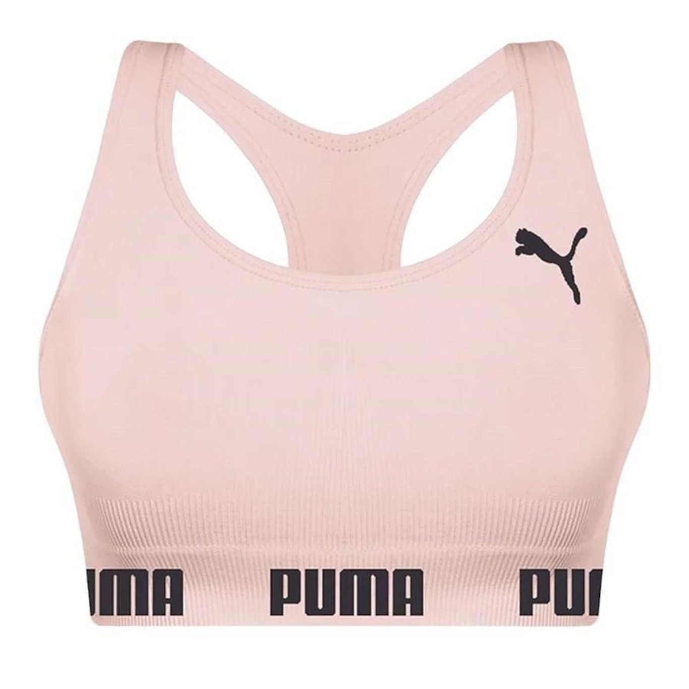 Kit Top Puma Nadador Sem Costura - Feminino - 2 Unidades - Foto 4