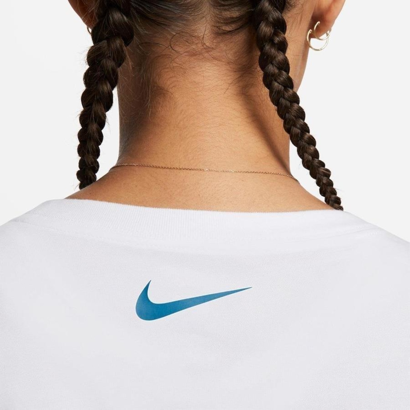 Camiseta NikeCourt Dri-FIT Slam - Feminina - Foto 4