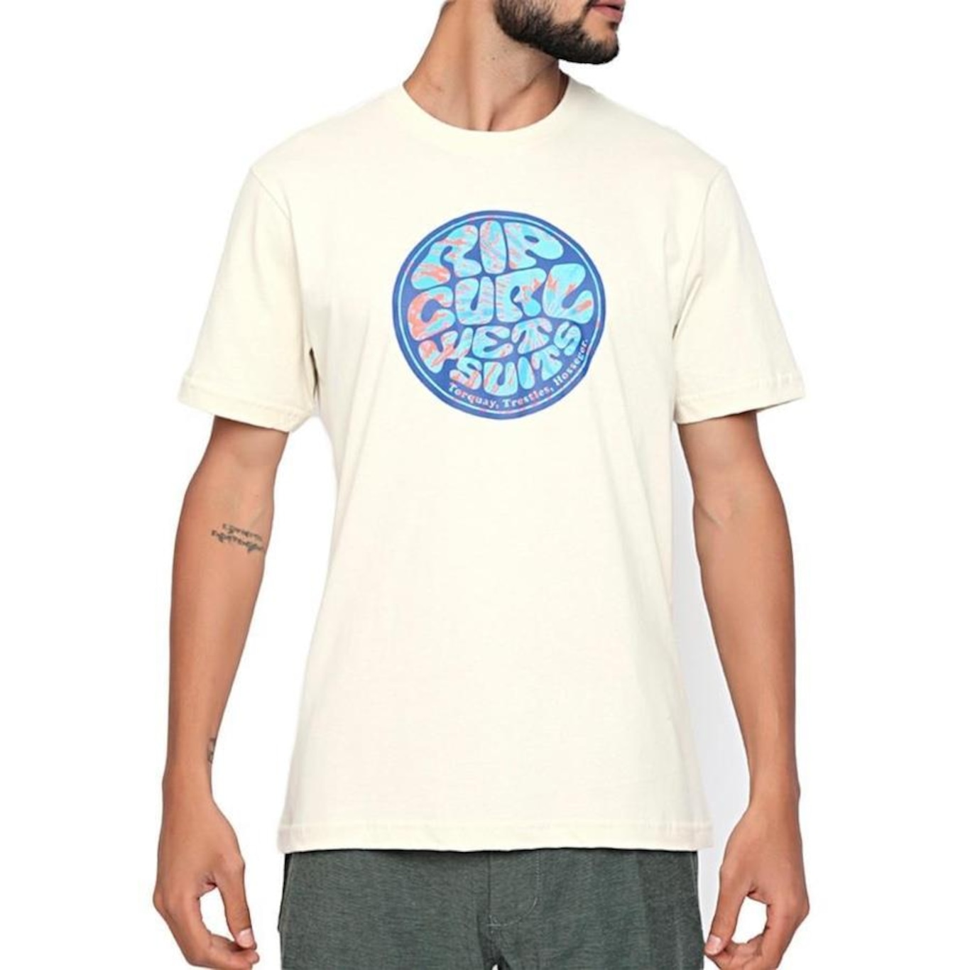 Camiseta Rip Curl Wettie Filter - Masculina - Foto 1