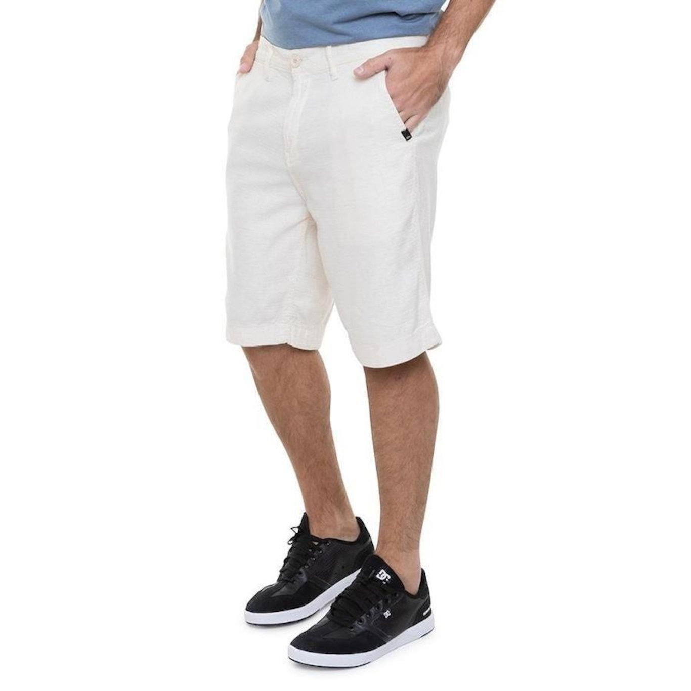 Bermuda Quiksilver Flame Chino - Masculina - Foto 3