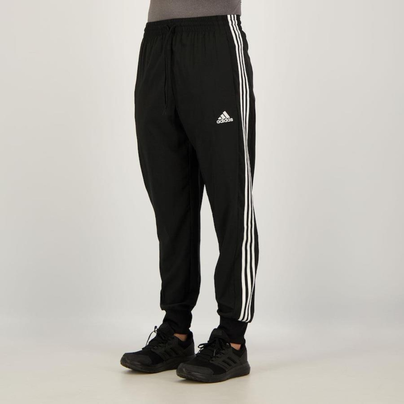 Calça adidas Essentials 3 Listras - Masculina - Foto 3