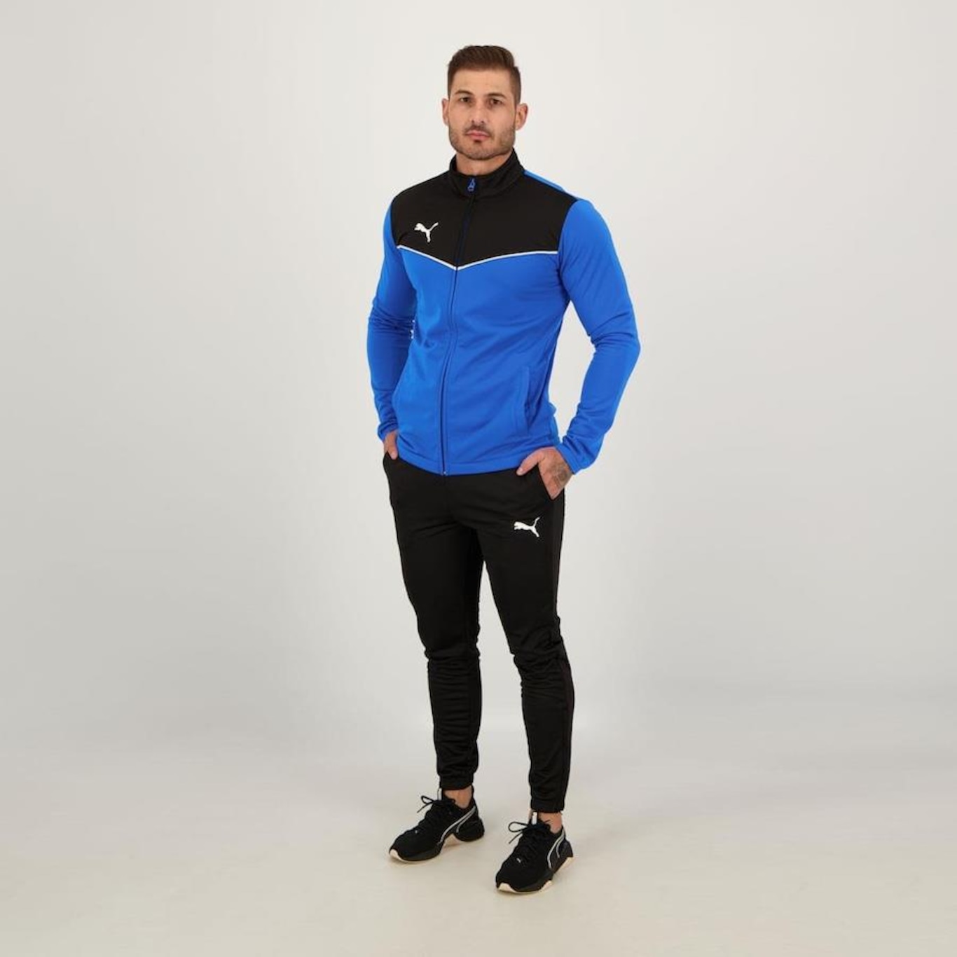 Agasalho Puma Individual Rise - Masculino - Foto 4