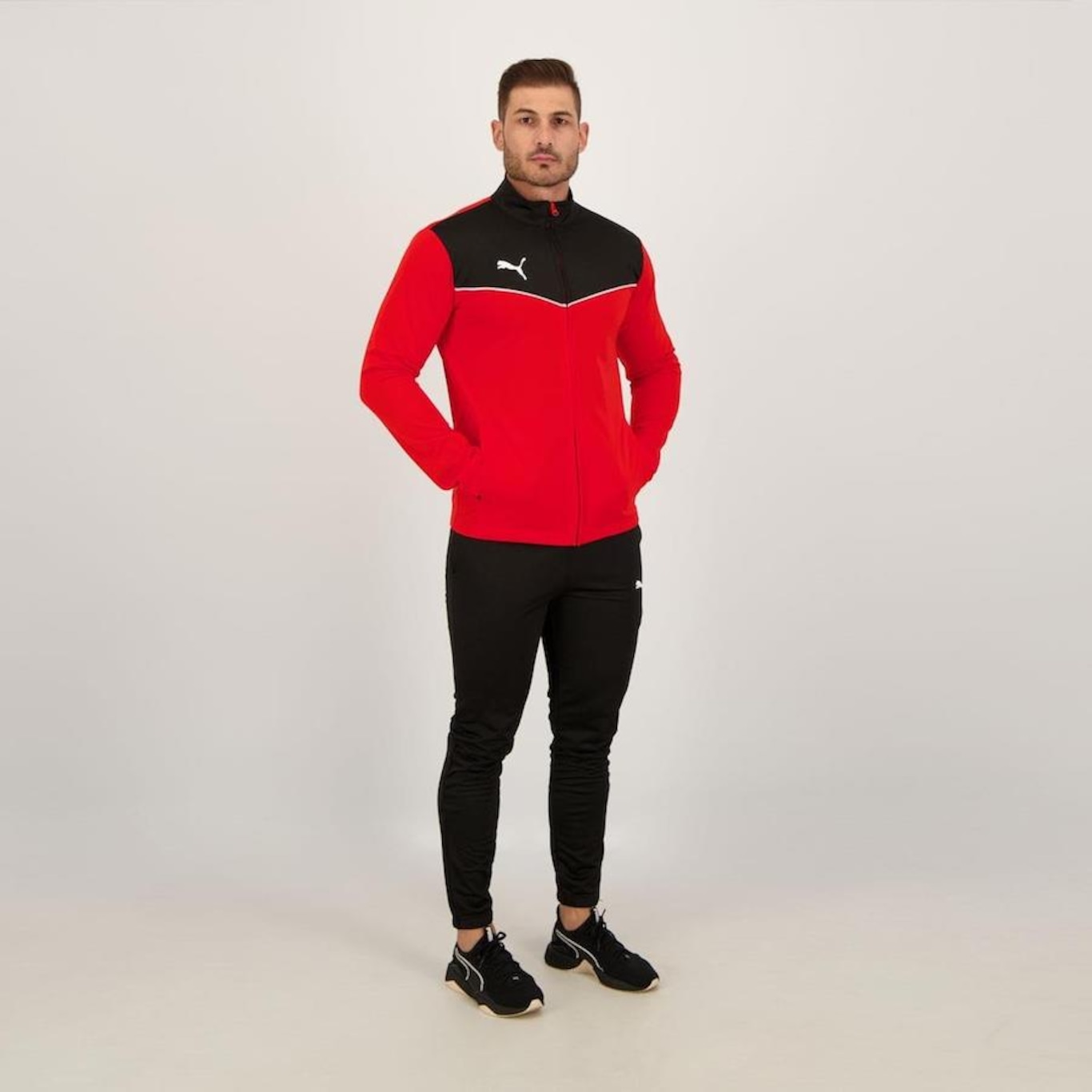 Agasalho Puma Individual Rise - Masculino - Foto 3