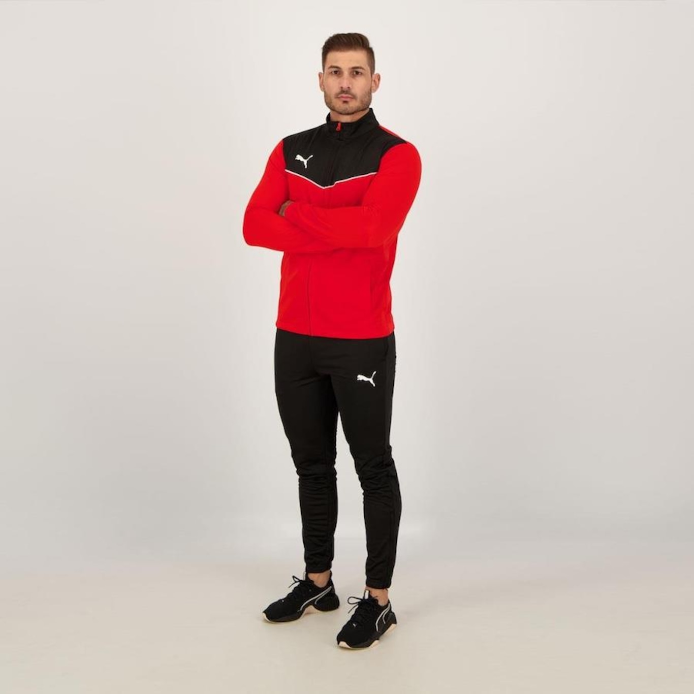 Agasalho Puma Individual Rise - Masculino - Foto 4