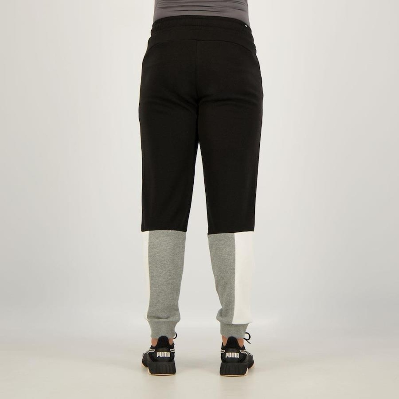 Puma Leggings Ess+ Animal Block Le Preto