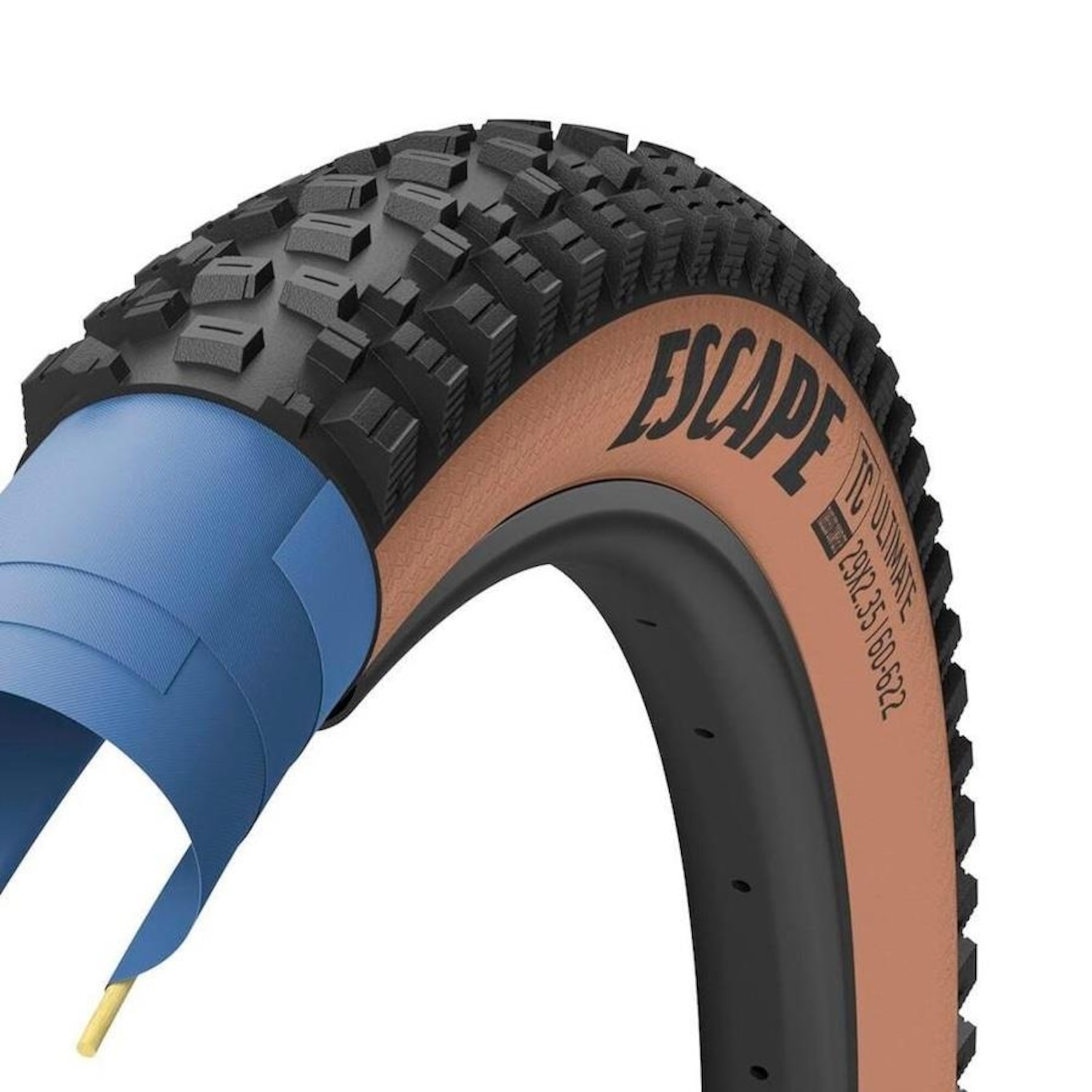 Pneu de Bike Goodyear Escape Ultimate Tubeless Complete 29x2.35 Kevlar - Foto 2