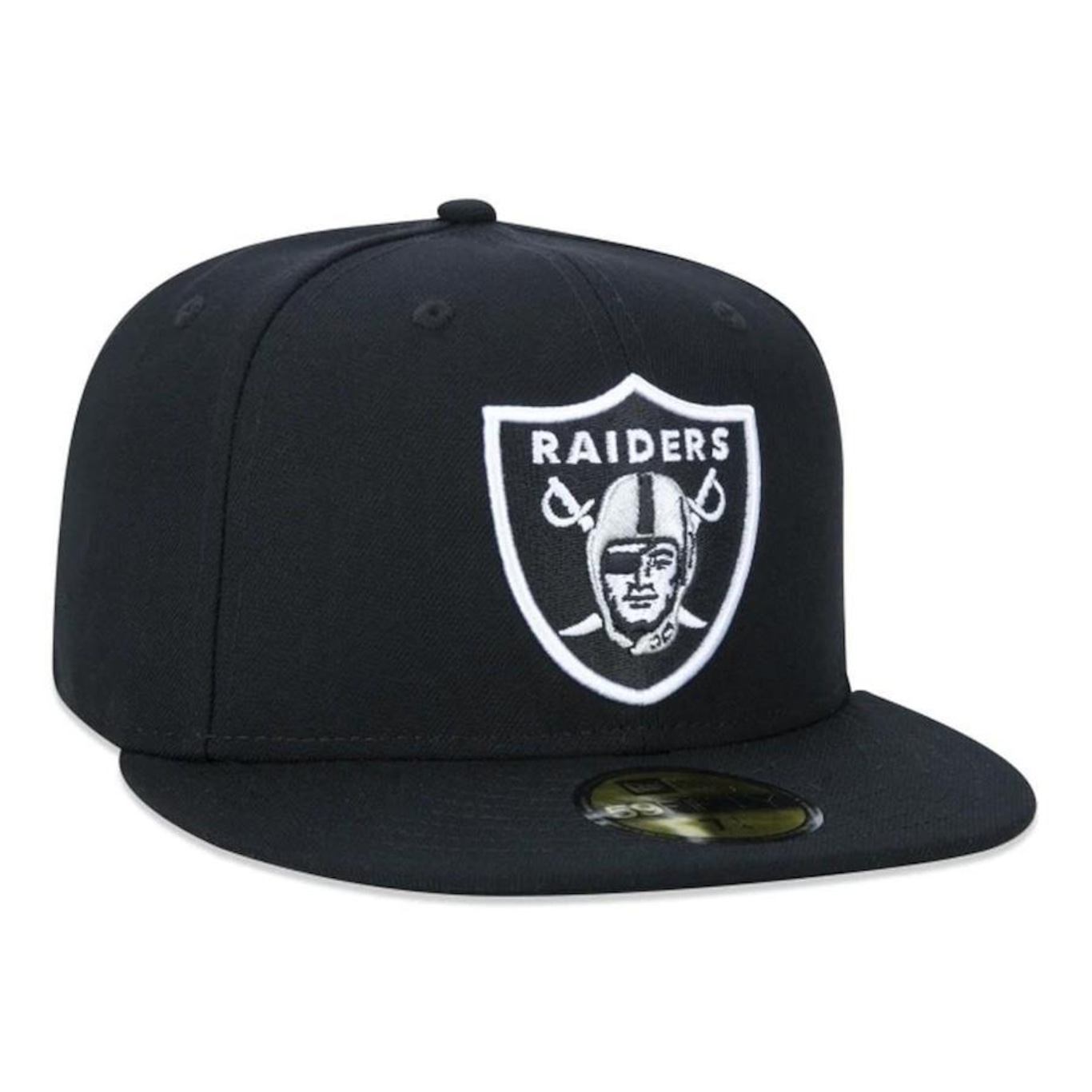 Boné Aba Reta New Era Las Vegas Raiders 5950 - Fechado - Adulto - Foto 4