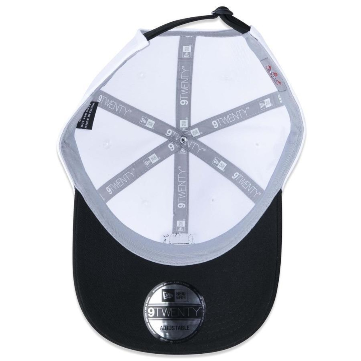 Boné Aba Curva New Era 9Twenty Corinthians Futebol - Strapback - Adulto - Foto 5