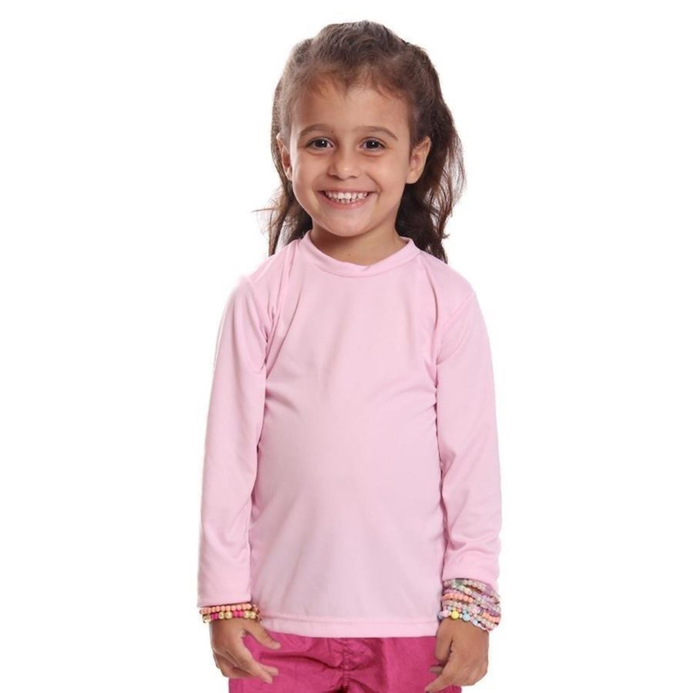 Kit Camisetas Manga Longa Dellas Fit Térmica - 4 Unidades - Infantil - Foto 2