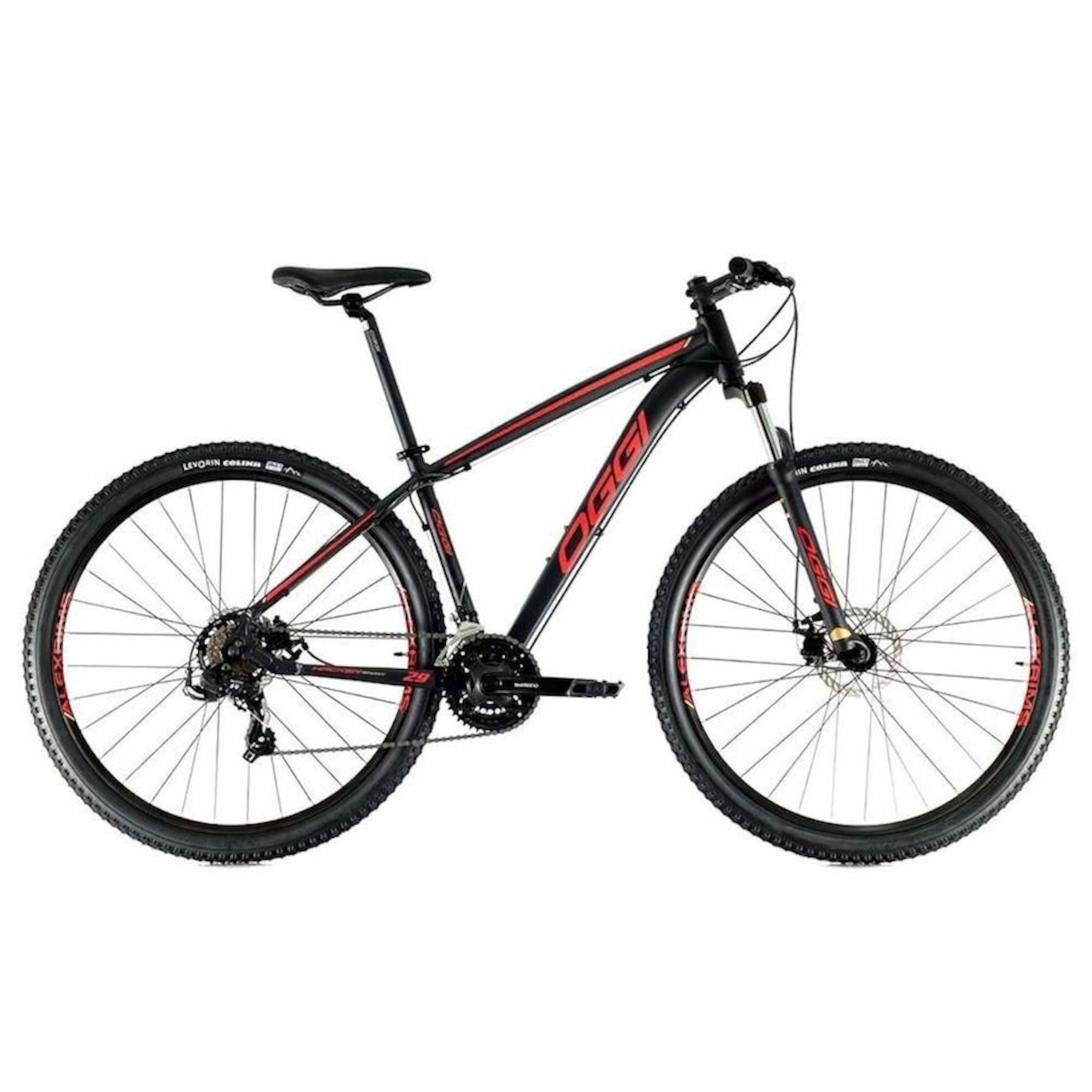 BICICLETA ARO 29 OGGI HACKER SPORT - CÂMBIO SHIMANO - 21 VELOCIDADES - ADULTO - Foto 1