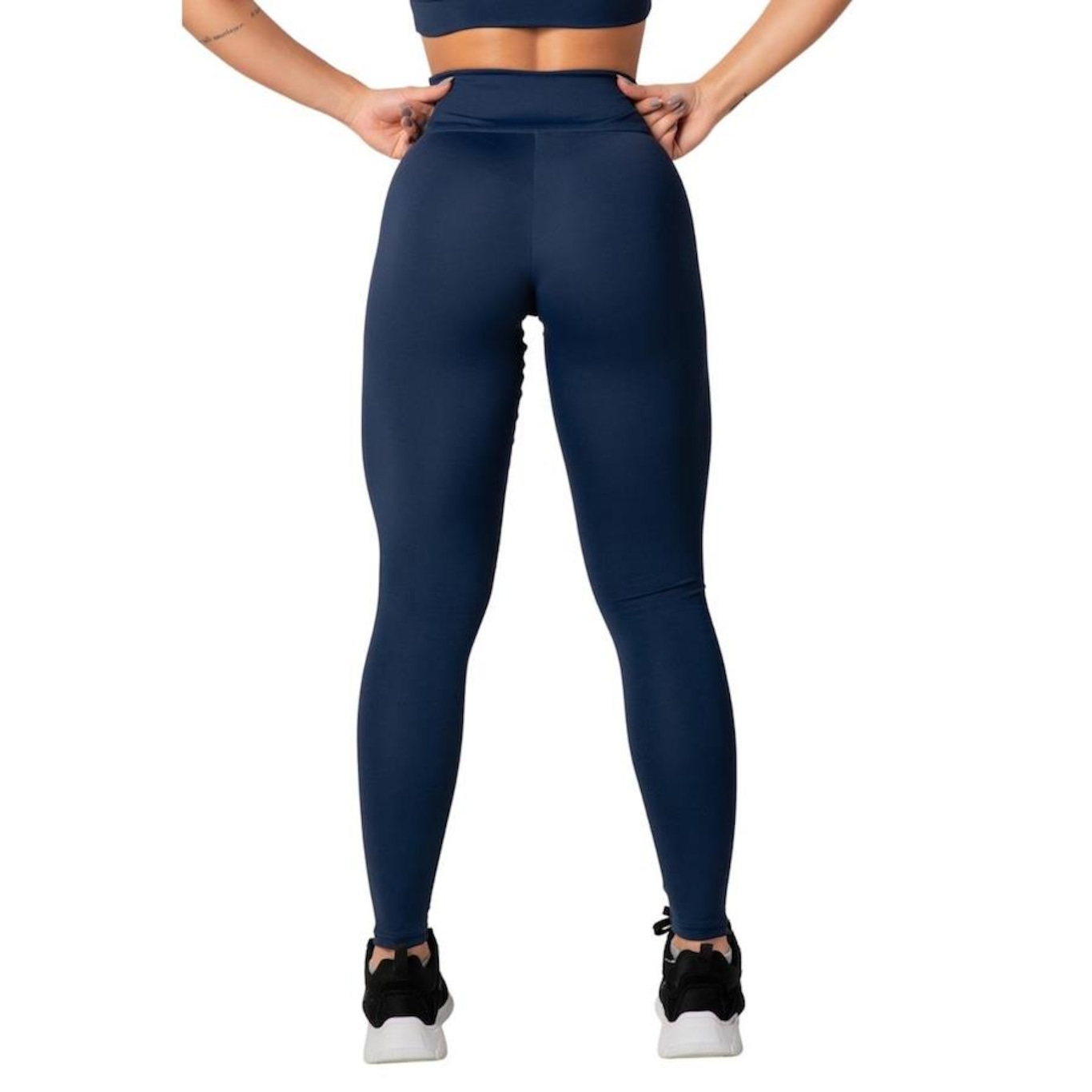 Kit de Calça Legging Belmento Suplex Academia Básica - Feminina - 3 Unds - Foto 3