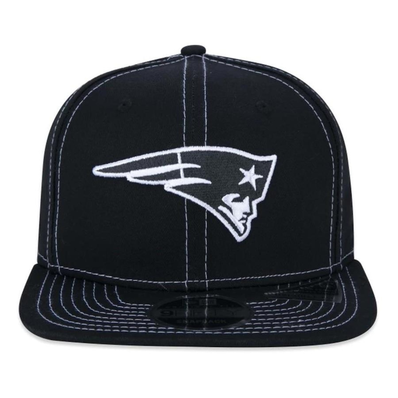 Boné Aba Reta New Era 9Fifty NFL New England Patriots  Core - Snapback - Adulto - Foto 3